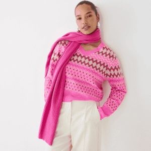 NWT J.Crew Ribbed scarf in Supersoft yarn